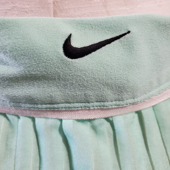 Nike Dri-Fit Pleated Teal Athletic Skort Womens Size M Tennis Golf Swoosh Active - Picture 7 of 14
